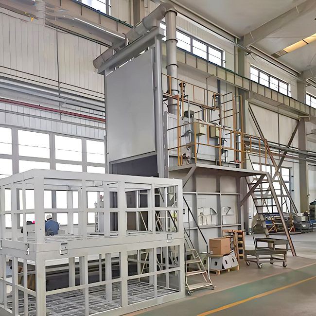 Aluminum alloy solution treatment furnace Aluminum alloy solution treatment furnace